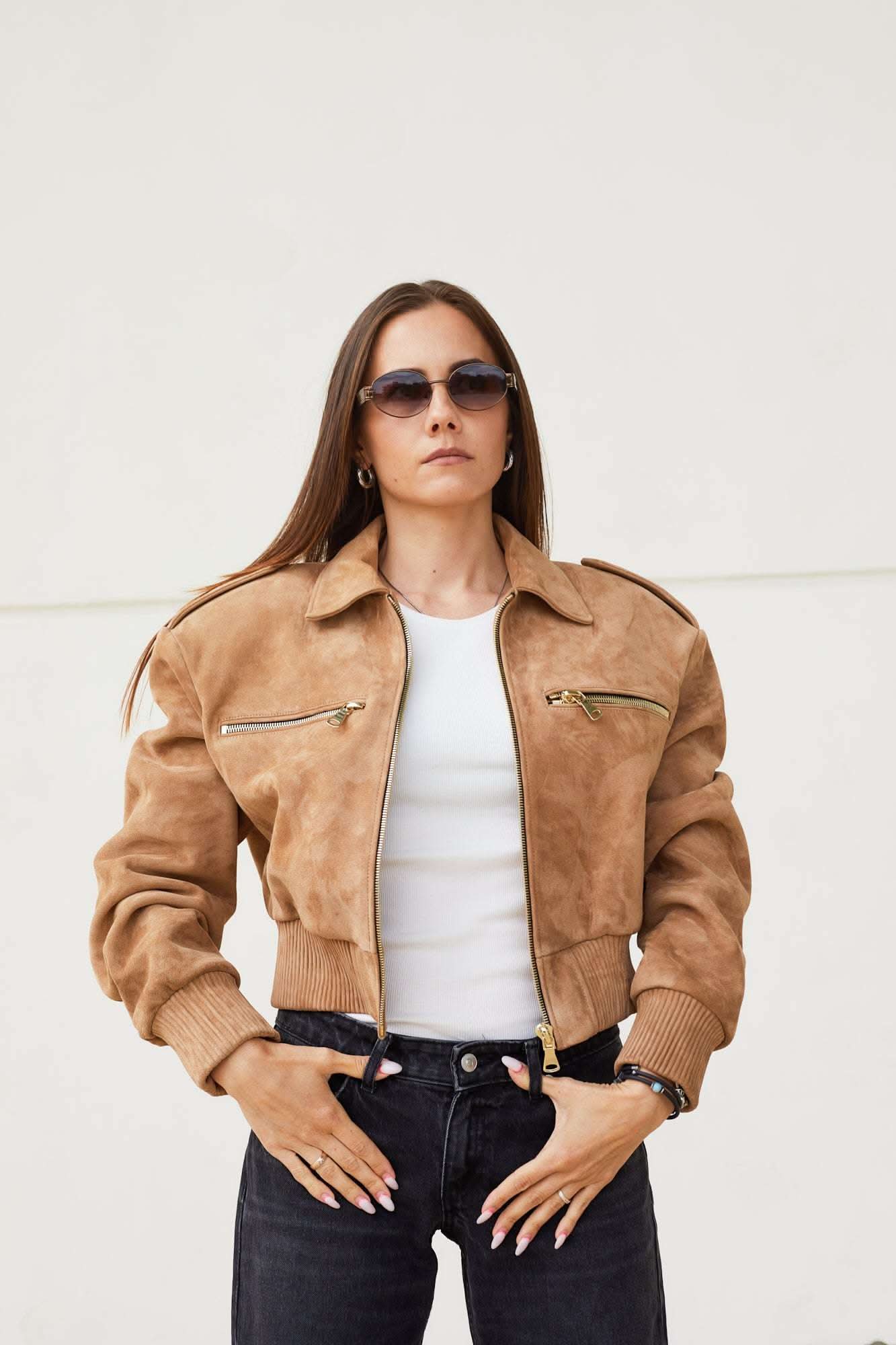 Bomber jacket - 45 cm