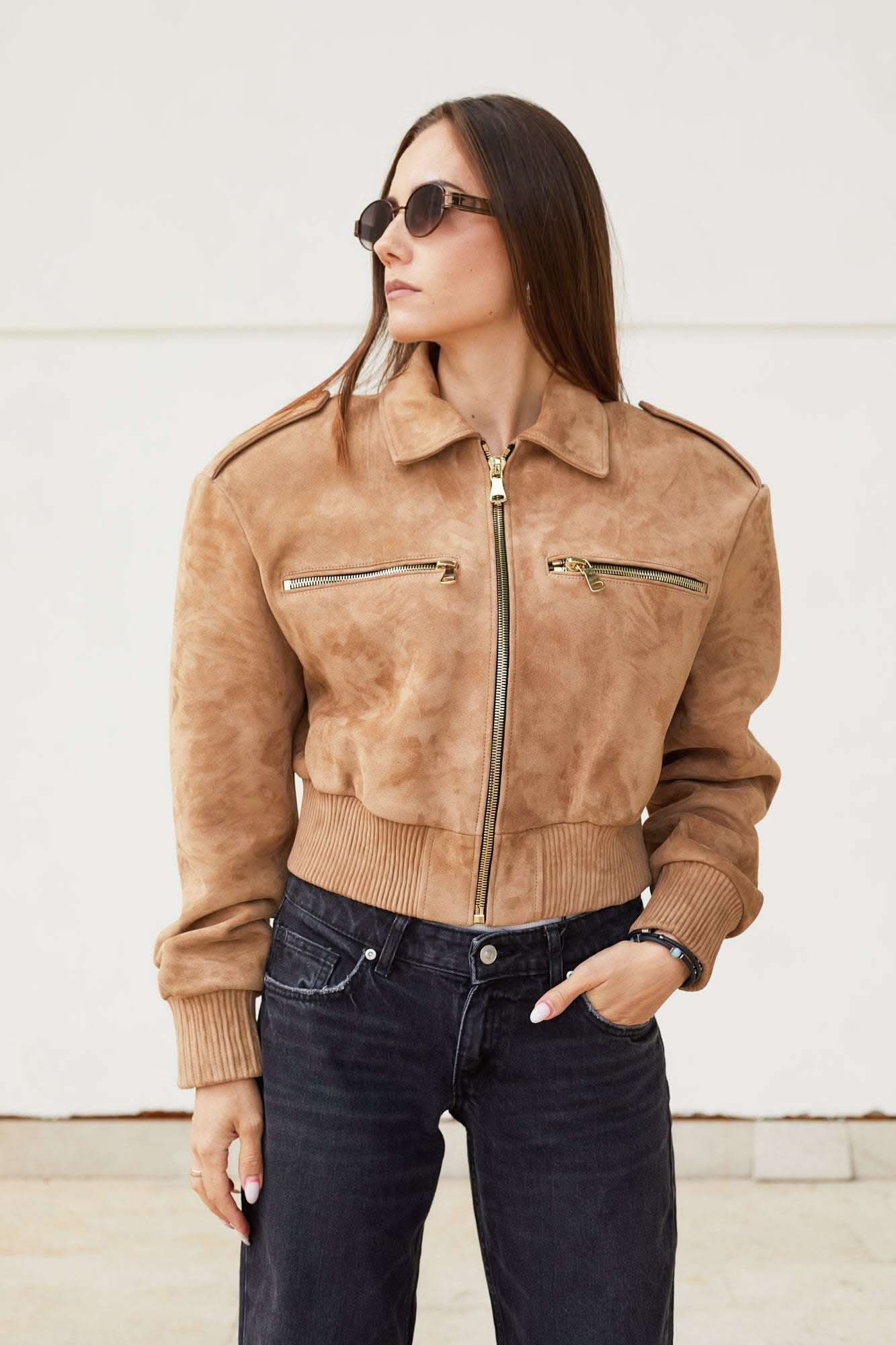 Bomber jacket - 45 cm