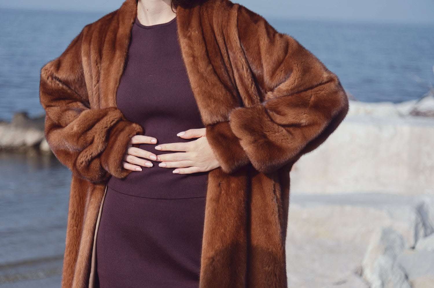 Mink coat | 125 сm