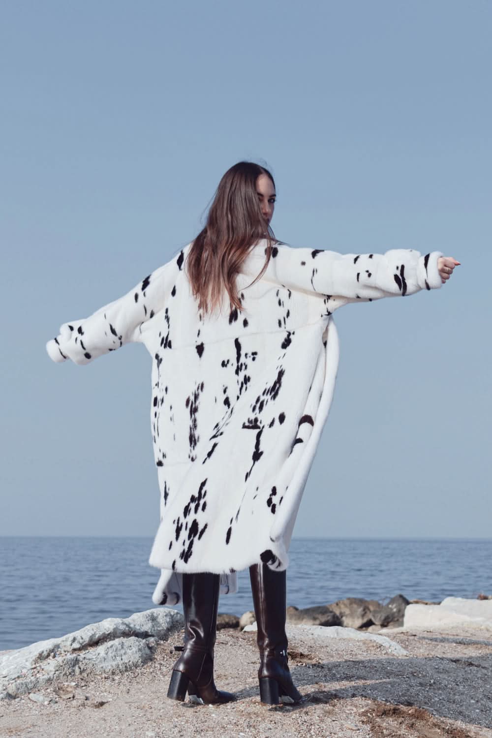 Mink coat | 125 cm