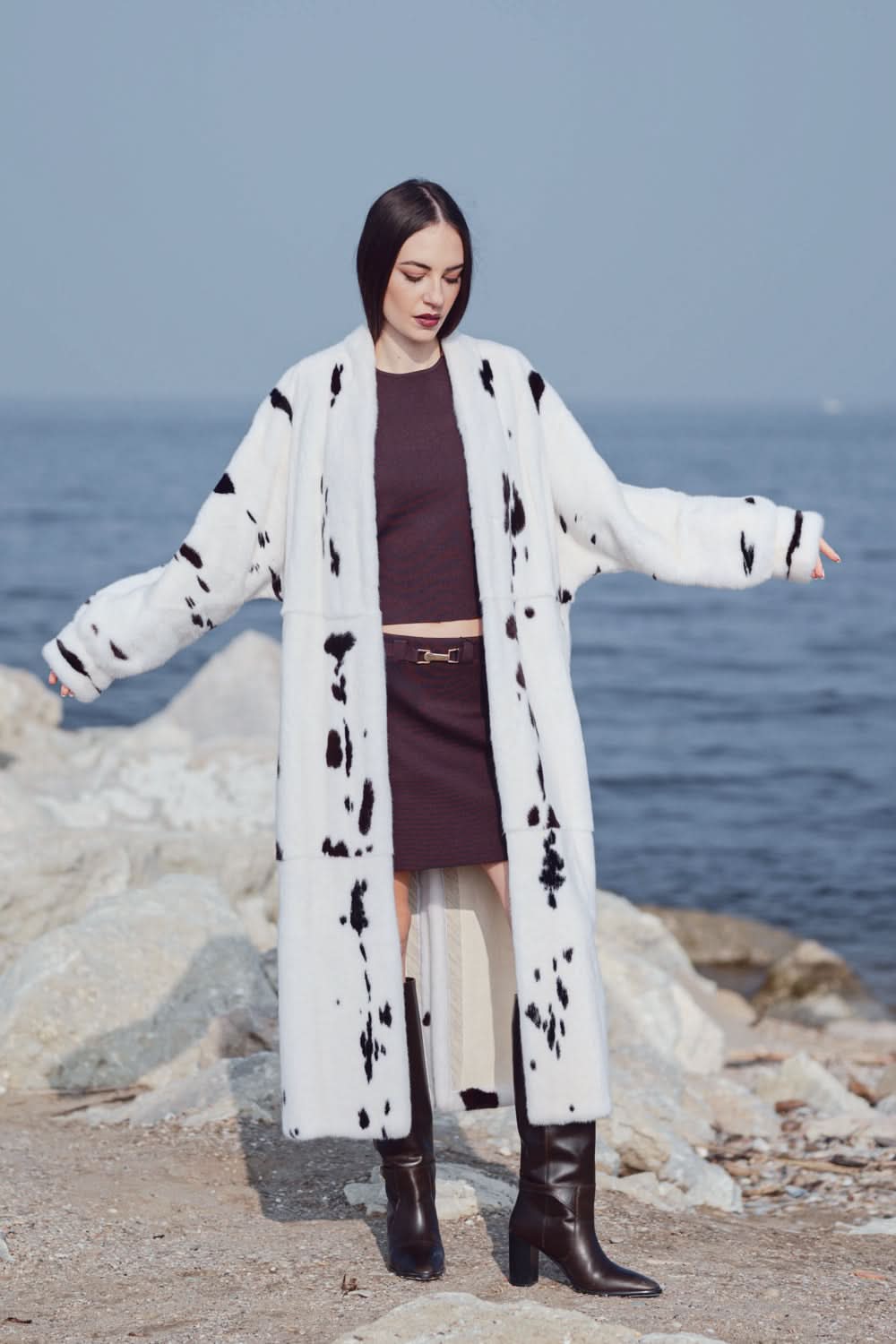 Mink coat | 125 cm