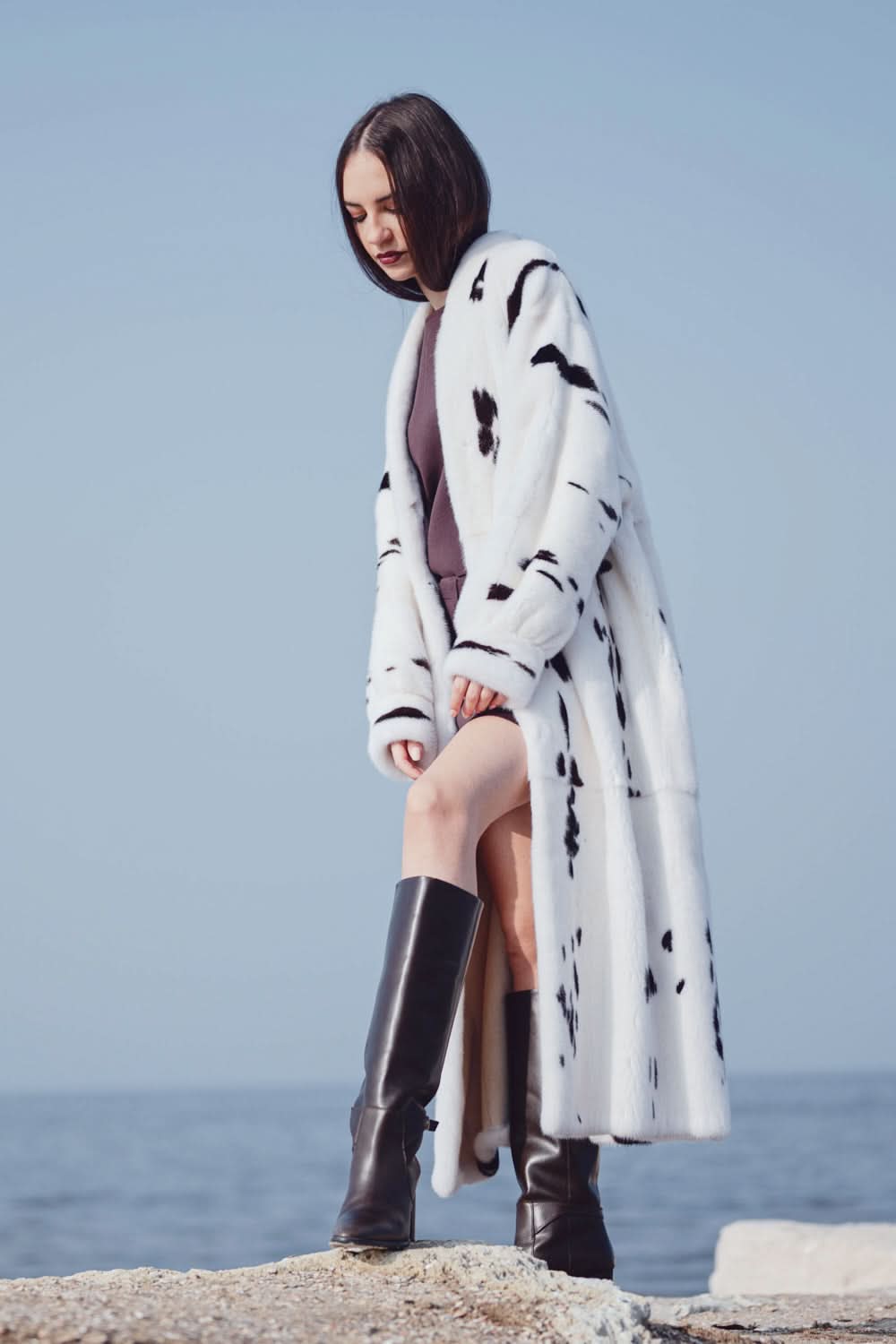 Mink coat | 125 cm