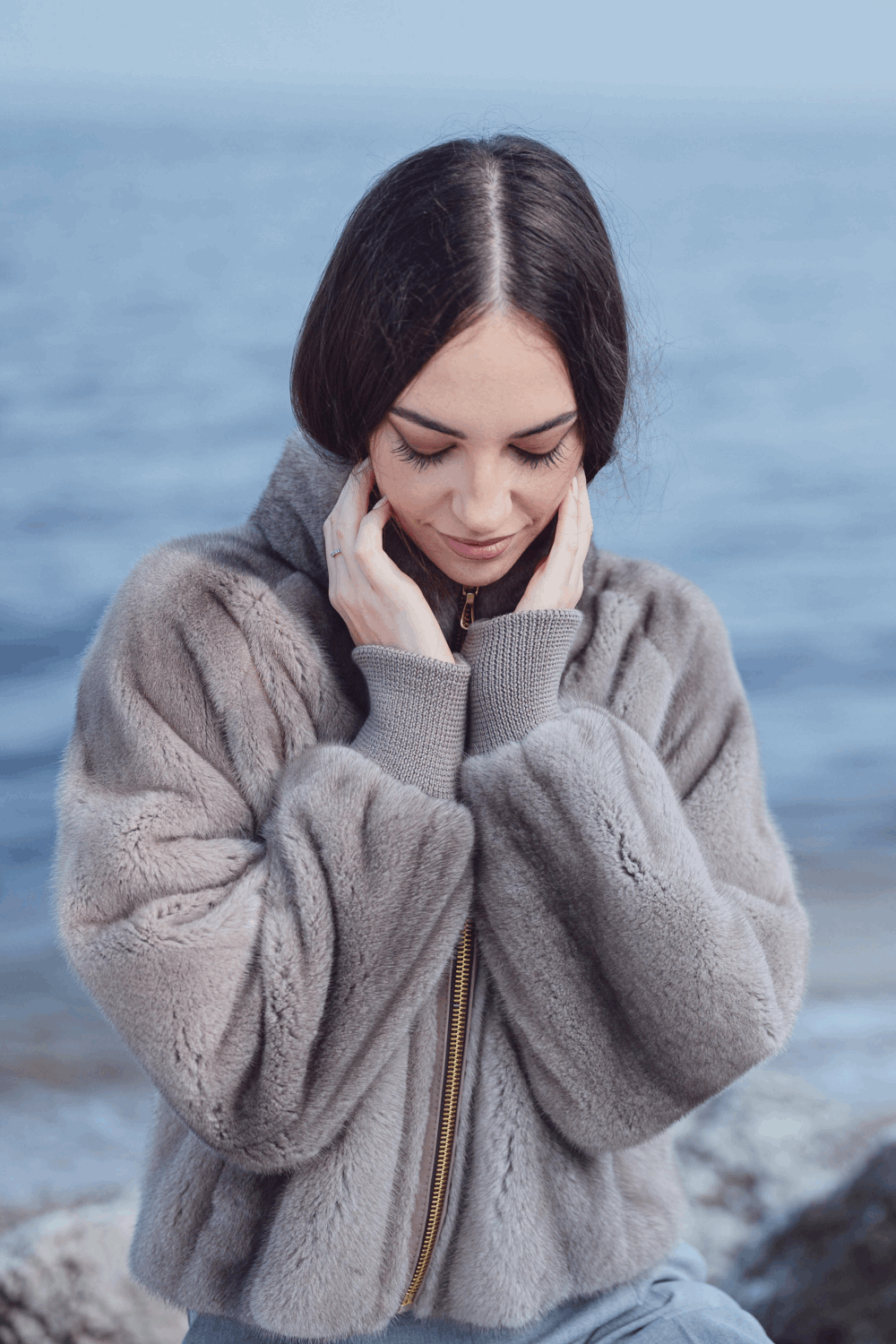 Short mink jacket | 54 cm