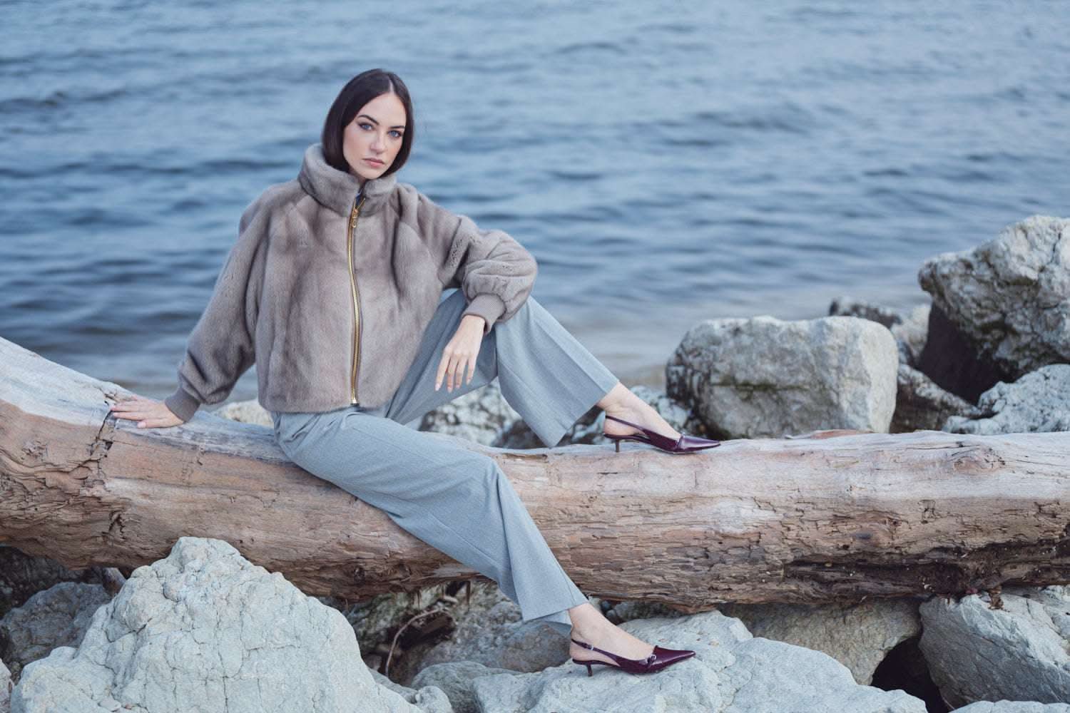 Short mink jacket | 54 cm