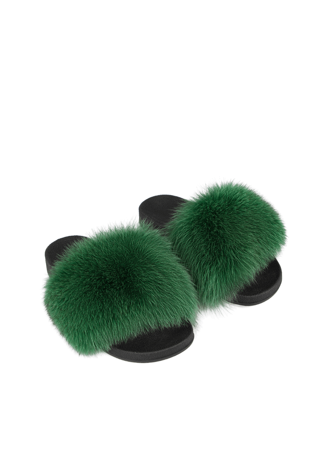 Green slippers