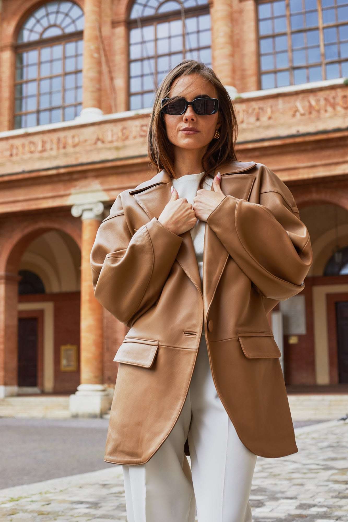 Oversized blazer - 80 cm