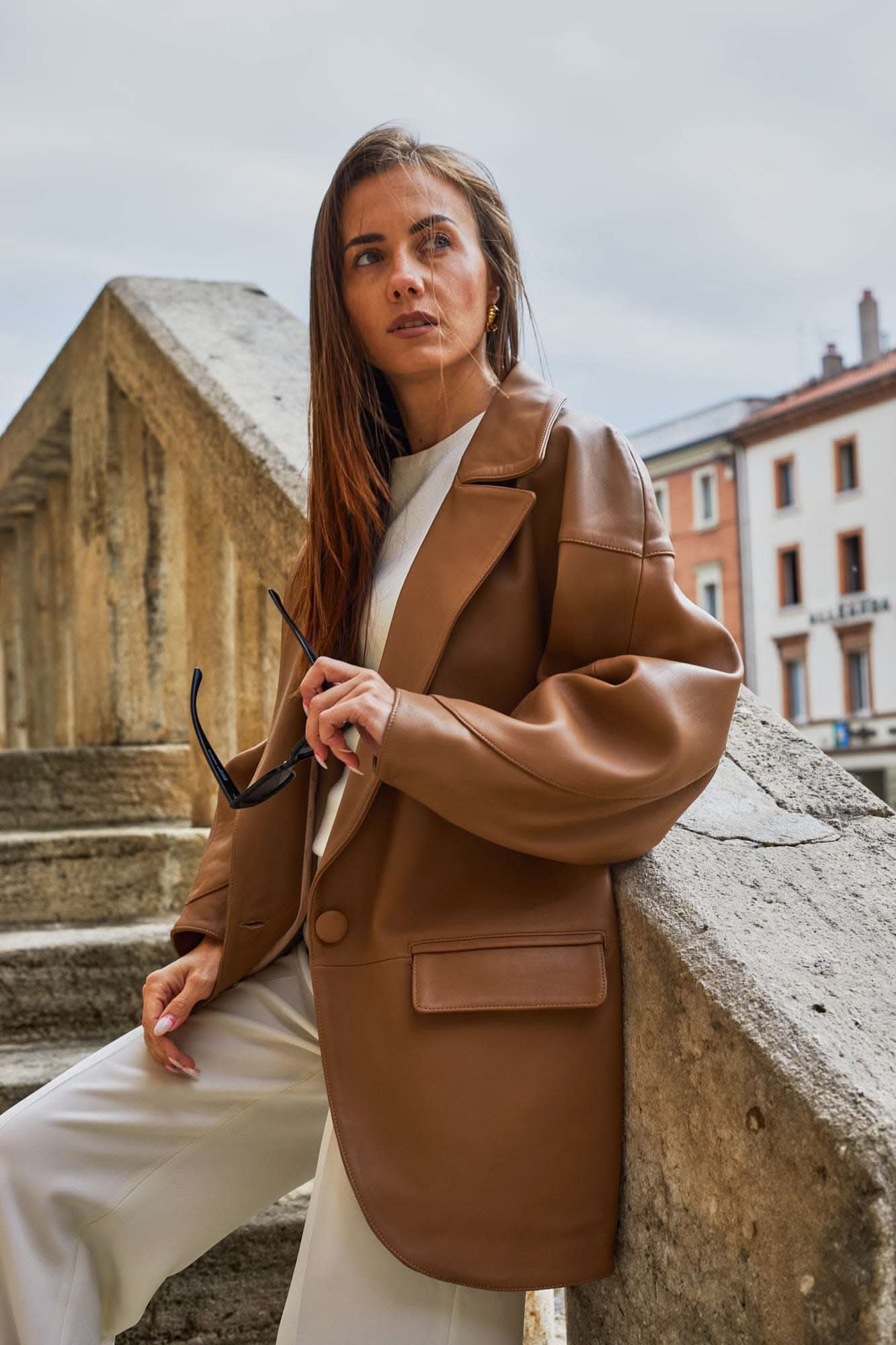 Oversized blazer - 80 cm