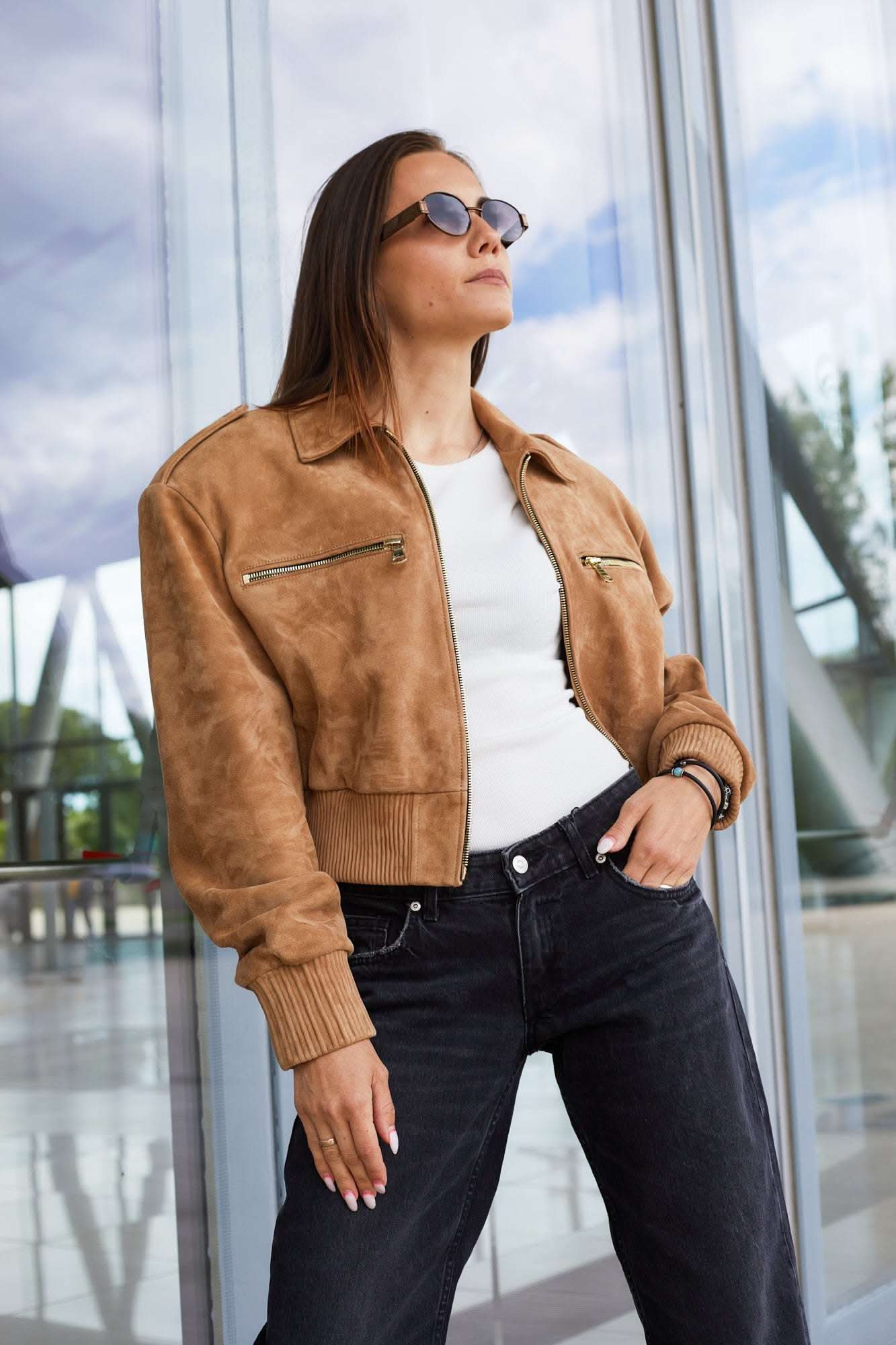 Bomber jacket - 45 cm