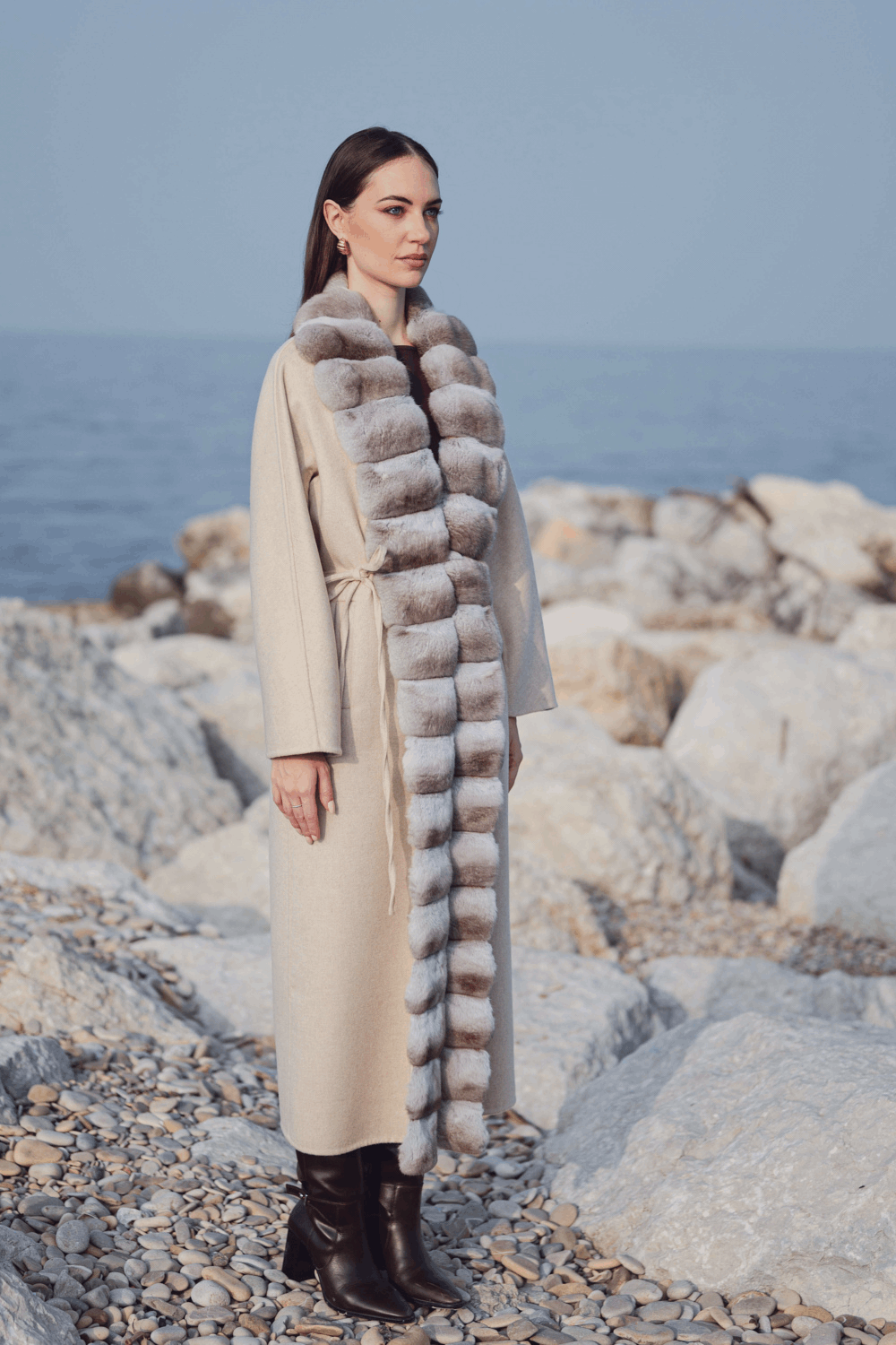 Cashmere сoat | 129 cm