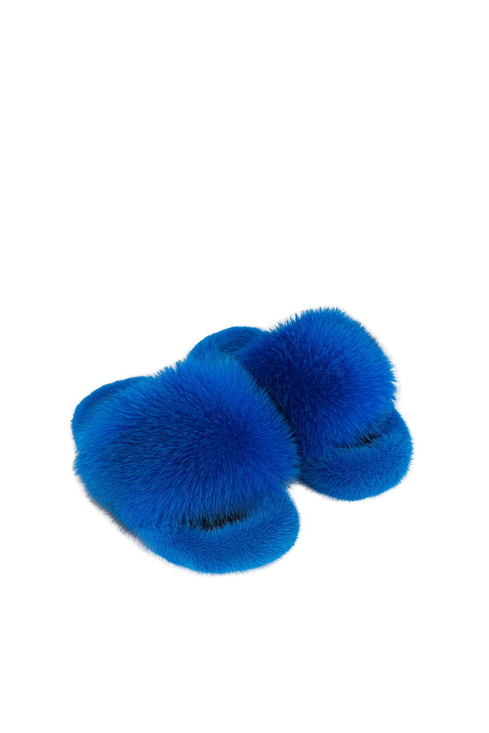 blue slippers