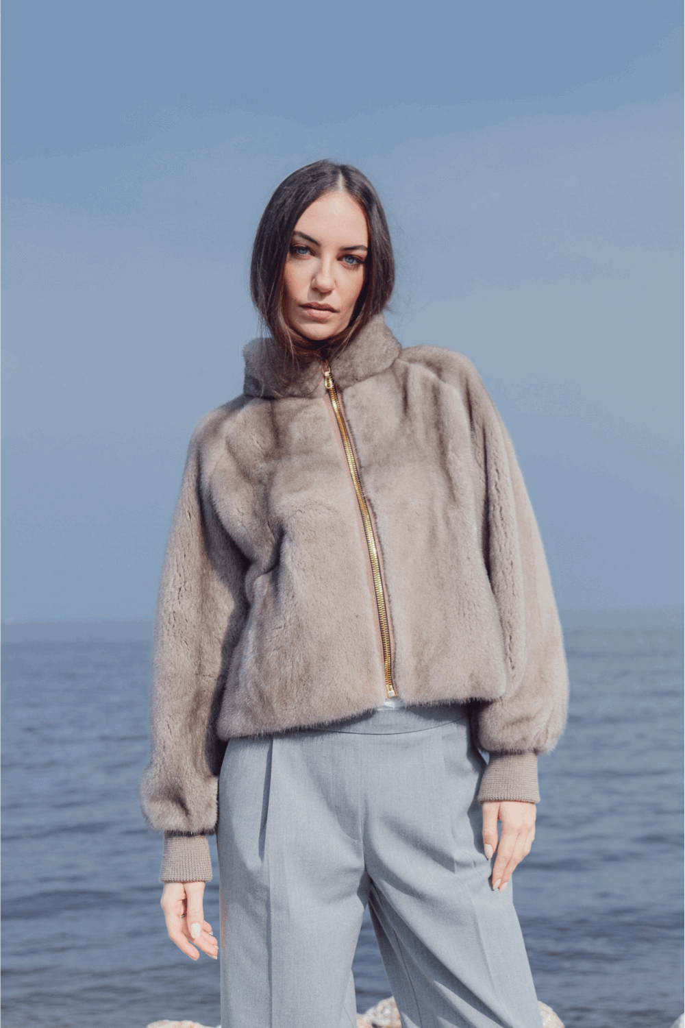 Short mink jacket | 54 cm